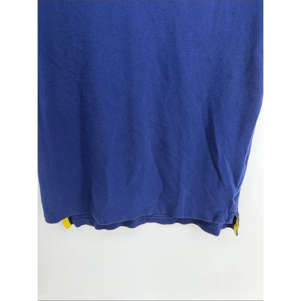 Polo Ralph Lauren Custom Fit big logo embroidered short sleeve polo shirt sz M